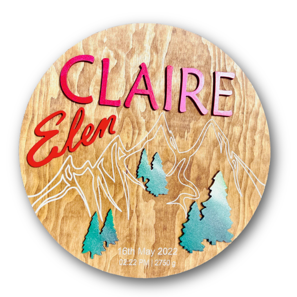 Wooden round, Wooden Signs